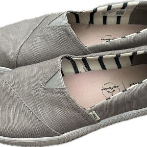 Toms, beige, platform